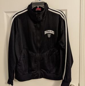 Women's Oakland Raiders Zip-up